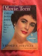 MOVIE TEEN JANUARY 1953 ELIZABETH TAYLOR MARILYN MONROE TAB HUNTER