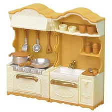 Sylvanian Families furniture kitchen stove sink set Epoch Japan Import Free ship