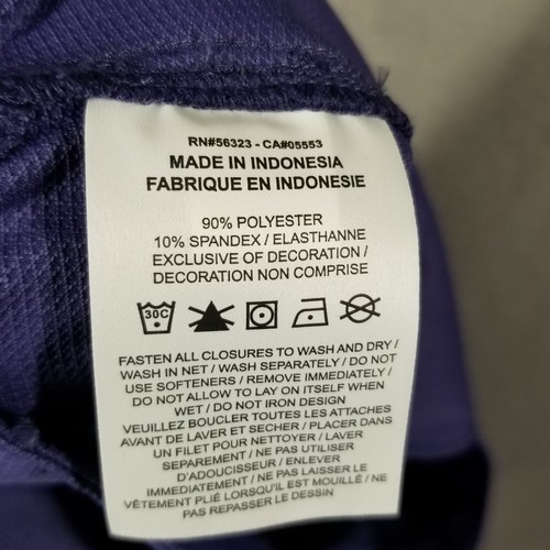 Nike Golf Air Jordan Golf Pants Mens 34x34 Slim Repel Purple DZ0542-502 New - Picture 10 of 12