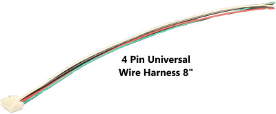 Wire Harness 4 Pin Output 24G Dim 8 Universal Precision Instrument Fender Guitar