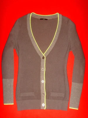 ZERO CARDIGAN LONGSLEEVE STRICKJACKE FEINSTRICK BoHo S 36 NEUW.!!! TOP !!! - Bild 1 von 2