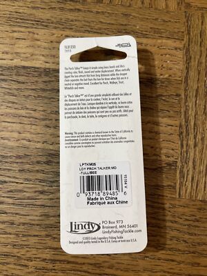 Lindy LPTKM06 Perch Talker - Esca Artificiale Con Dischi In Ottone Per Pesce Persico, Luccio E Trota