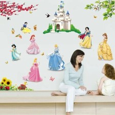 Wall Princess Decor Decal Sticker Room Vinyl Girl Art Nursery Diadem Kids Tiara