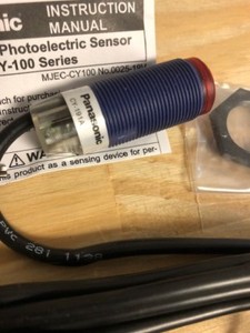 Panasonic Sunx CY-191A Cylindrical Photoelectric Sensor CY-100 SERIES