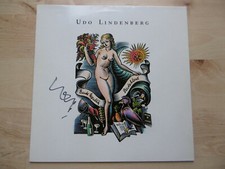 Udo Lindenberg Autogramm signed LP-Cover "Bunte Republik Deutschland" Vinyl
