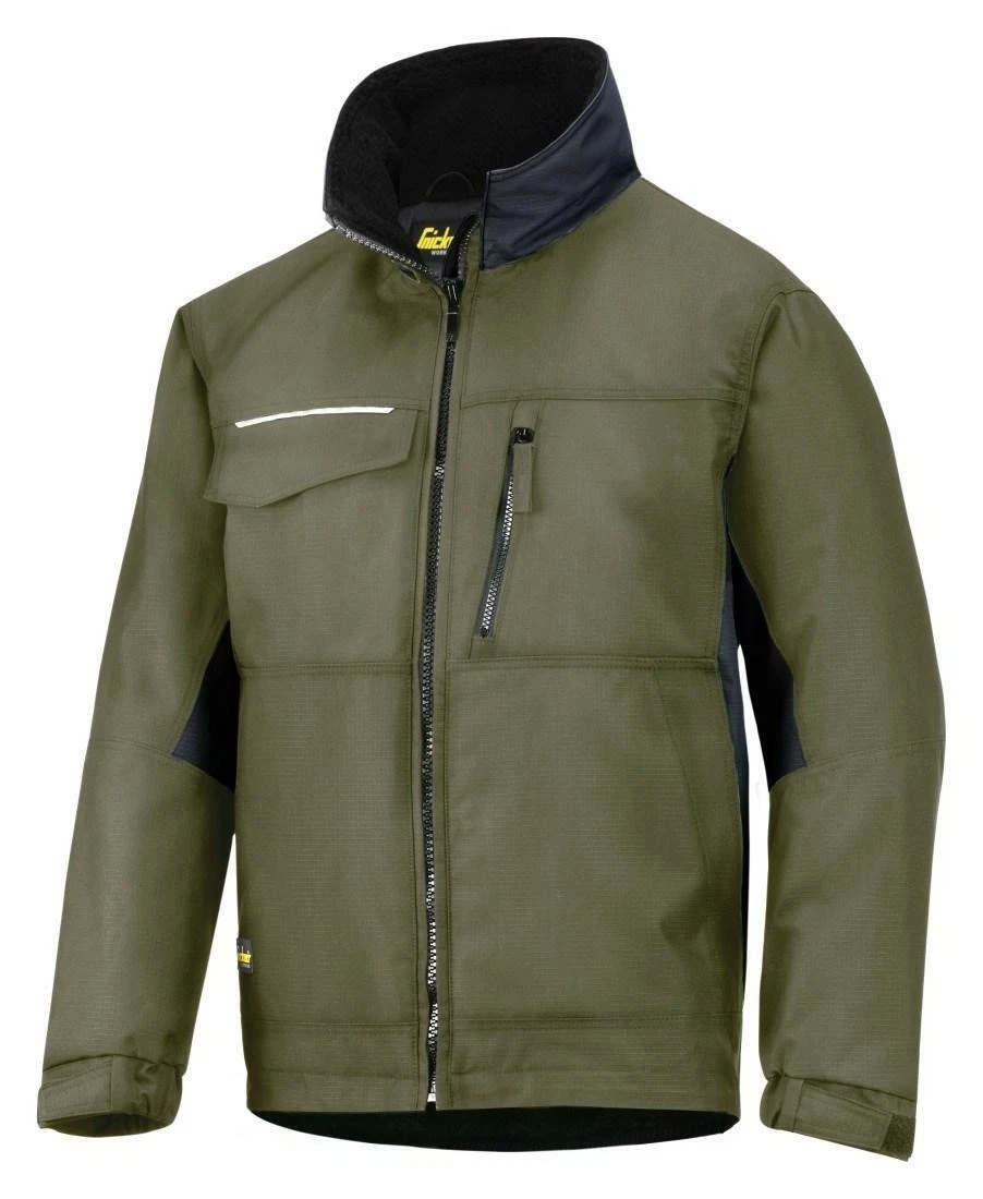 Snickers 1128 Craftsmen s Winter Jacket Rip stop Water Resistant KHAKI