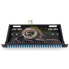 48 core LC with adapter pigtail 24 Ports Patch Panel Fiber Optic Terminal Box