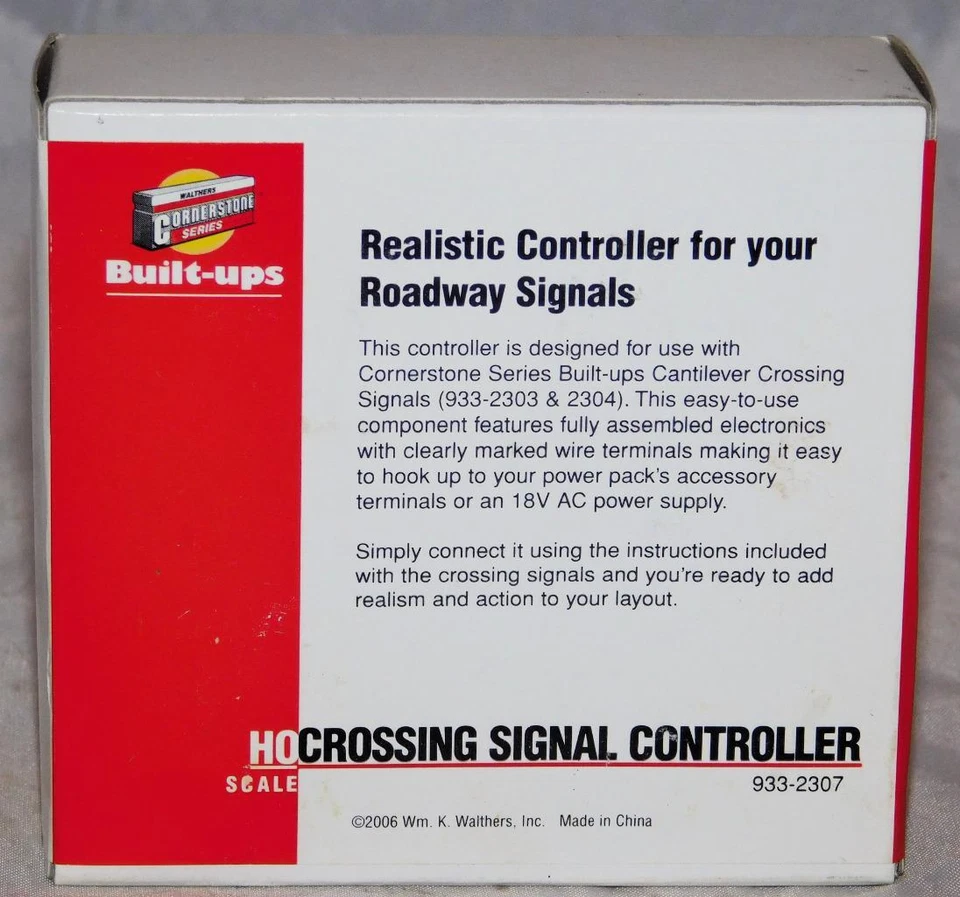 Walthers 933-2307 HO Crossing Signal CONTROLLER 1/87 for Cantilever crossing sig - Image 2 of 2