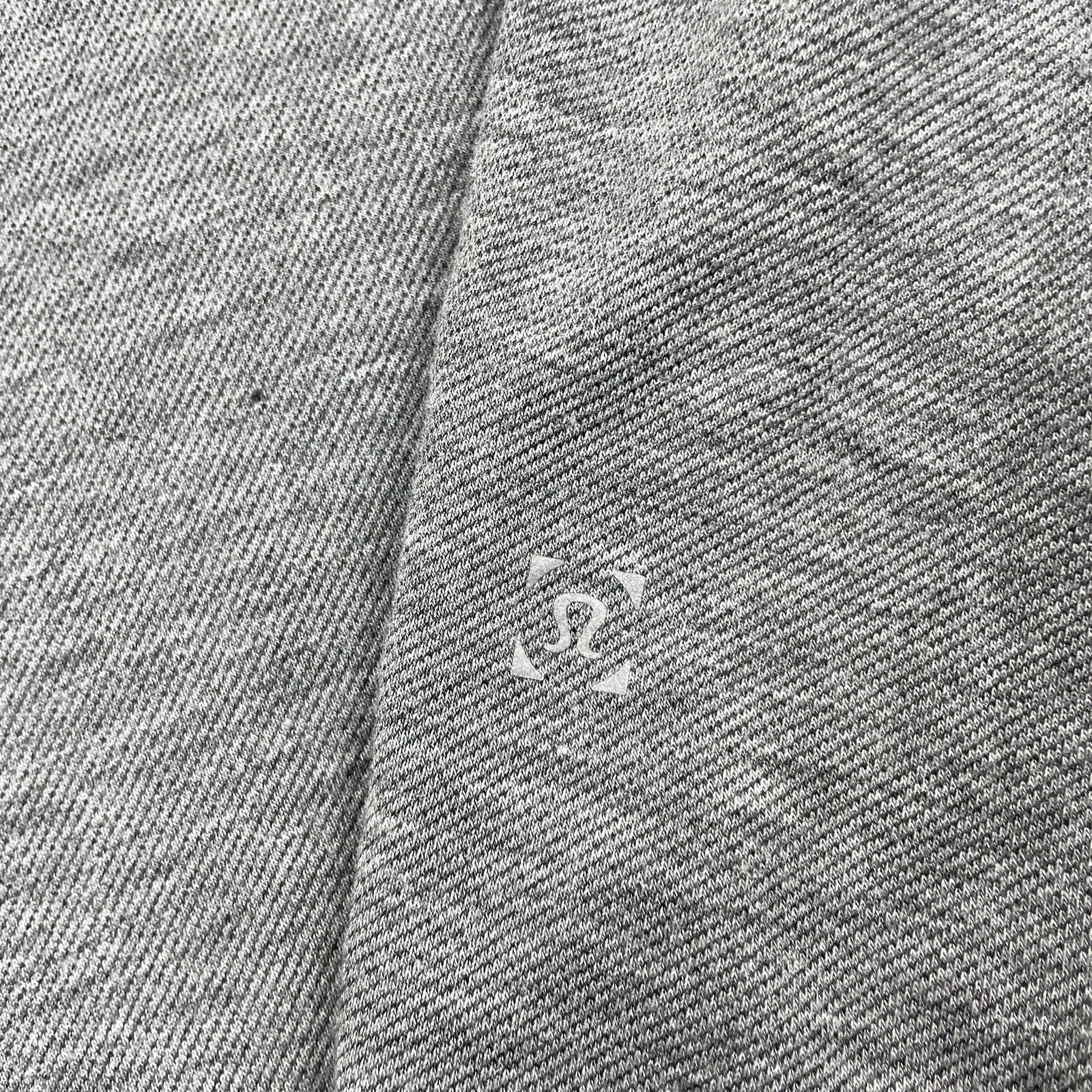 Lululemon Solid Gray Performance S/S Mens Polo Si… - image 5