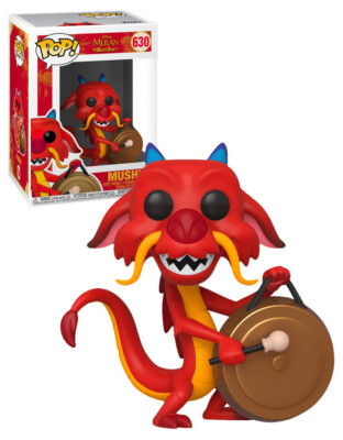 Funko POP Disney Mulan Mushu With Gong 
