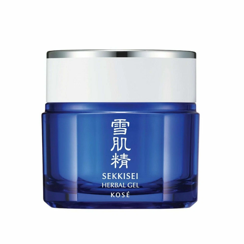 KOSE Sekkisei Herbal Gel Moisturizer 80g Multi-Benefit Hydrating & Sleeping Mask - Image 2 of 3