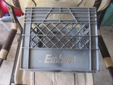 GRAY Plastic Storage Carrier Milk Crate 12 X 12 X 11 EMBEST 91