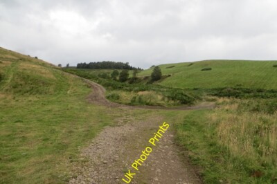 Photo 6x4 Little Glenshee to Glack Road Drum Tick A junction, there are m c2015