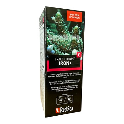 Red Sea Trace Colors C Iron+ 500 ml Eisen/Spurenelemente Komplex - MHD 03/2027