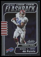 2020 Panini Absolute #FF-TT Thurman Thomas Fantasy Flashback