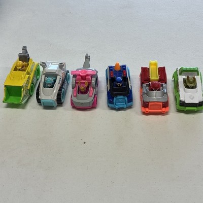 Paw Patrol, True Metal Neon Rescue Vehicle Gift Pack 6 Collectible Die-Cast Cars