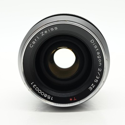 Zeiss 35mm f2 ZE Distagon T* Lens Canon EF Mount #031 | eBay
