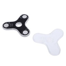 2-Soldering Practice Kit 3 Leaves LED Rotating Gyroscope Project Electronics
