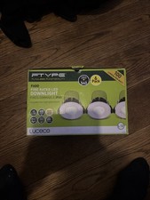 Luceco FType Compact Downlight 6W IP65 Dimmable 580lm Warm White Regressed Bezel