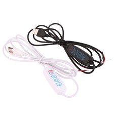 1,5 m USB 5V LED Trójkolorowy przełącznik ściemniacza Kabel Ściemniacz 4-przyciskowy kontroler