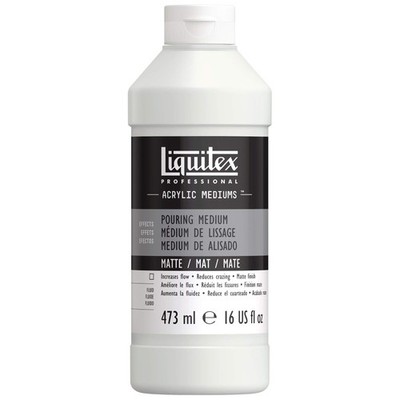 Liquitex Professional Effects Medium, 473ml (16-oz), Matte Pouring Medium