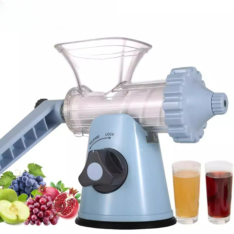 Manual Juicer with Pomegranate Pulp Separator Herbal Grape Juice Extractor