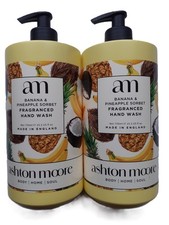ASHTON & MOORE BANANA & PINEAPPLE SORBET FRAGRANCED HAND WASH 2x750ml 6.66 per litre