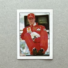 MICHAEL SCHUMACHER RARE ROOKIE STICKER EDIGAMMA THE GREAT CHAMPIONS #22 NEW