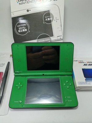 Nintendo DSi XL LL Green Console Japan Import Love Plus Plus w