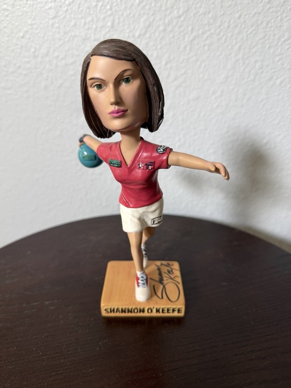 Shannon O’Keefe Autographed PWBA Bobblehead Rare HTF