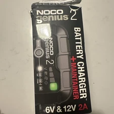 NOCO GENIUS2 6V/12V 2A Smart Battery Charger, Trickle Charger and Maintainer