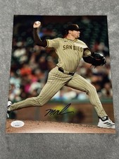 Mason Miller Autographed Signed San Diego Padres 8x10 Photo JSA COA