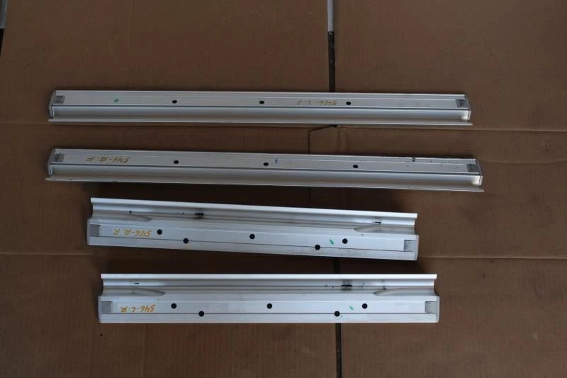 1998 1999 2000 2001 2002 2003 JAGUAR XJR XJ8 DOOR SILL SCUFF PLATES 4 PIECE - Image 3 of 4