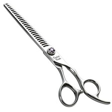 Fenice Peak 7 inch Chunker Dog Grooming Scissors Professional Dog Shears Made...