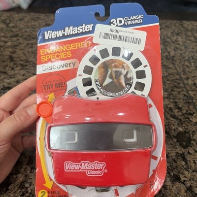 Brand New Sealed View Master 3D Classic Viewer Vintage Toy In Box With 2 Reels 