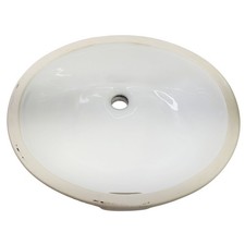 Toto LT569 01 17" Undermount Bathroom Sink with Overflow - Cotton