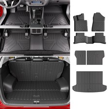 powoq Floor Mat Compatible with 2016-2021 Tucson Floor Liner Cargo Mat TPE Ba...