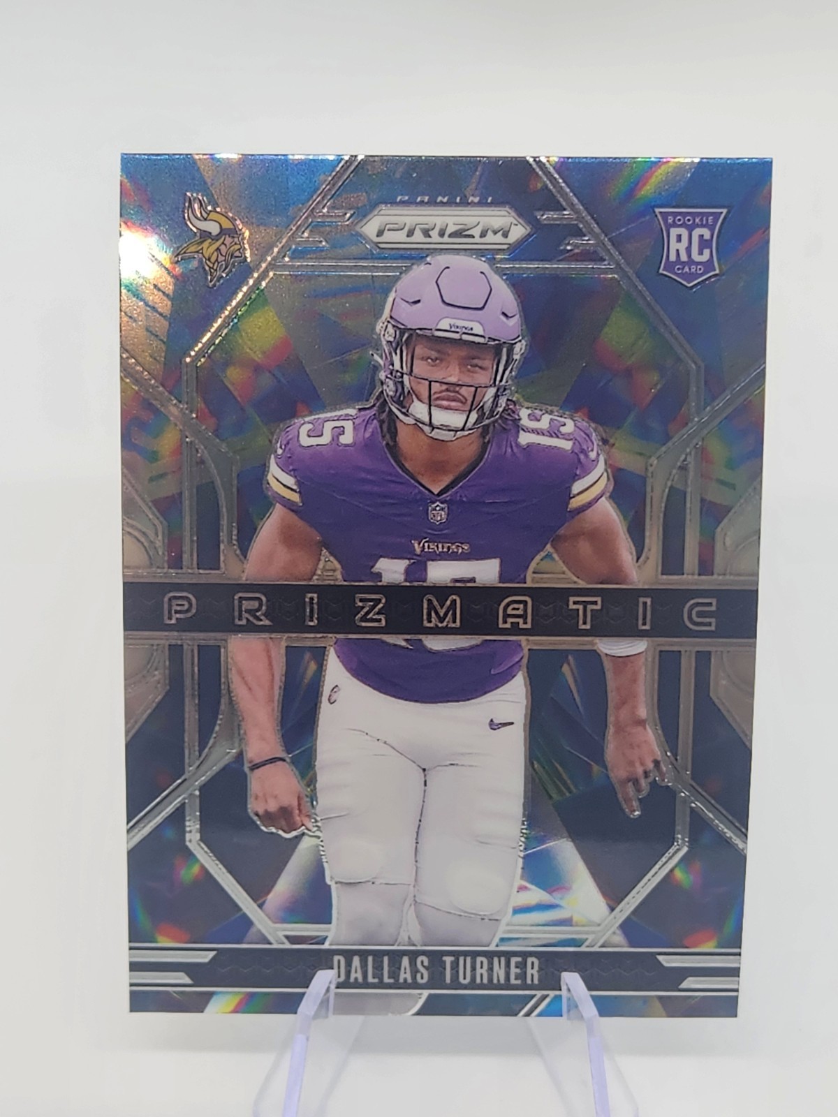 2024 Panini Prizm - Prizmatic #17 Dallas Turner (RC)