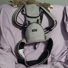 MiaMily Hipster Plus 3D Gray Baby Carrier Multi-Carrying Positions Adjustable