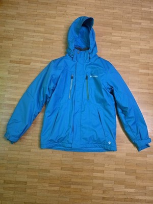 Columbia Skijacke, Snowboardjacke, Neu, Blau, Omni-Tech, M Herren, Gefüttert