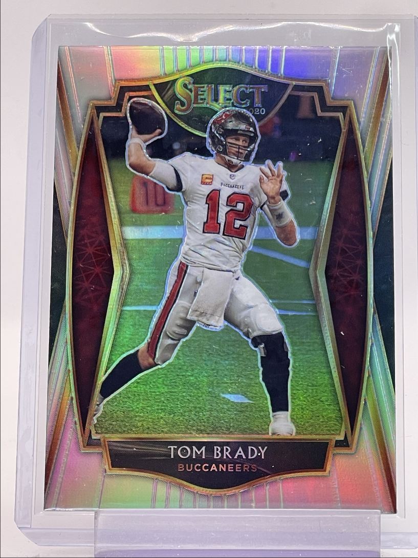 TOM BRADY 2020 SELECT PREMIER LEVEL SILVER PRIZM BUCCANEERS Q4561