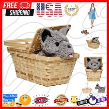 The Wizard of Oz: Toto in a Basket Costume Accessory for Kids or Adults, Unis...