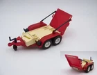 Playmobil (S517) Racing - Complete Trailer for Motorcycle Cross 3143 (Yellowed)