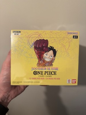 Display OP07 One Piece 24 Booster 500 Years in the Future Neu/Versiegelt Englisch