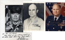 US GENERAL & AVIATION PIONEER James H. Doolittle & Norman Schwarzkopf Jr. & Alfr