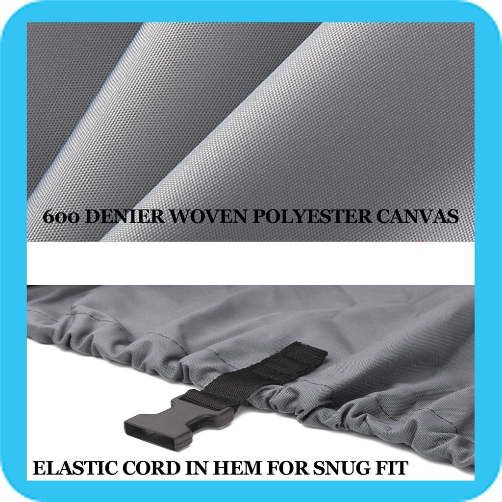 GREY BOAT COVER FOR XPRESS (ALUMAWELD) H-50 DB BASS 2003 2004 | eBay