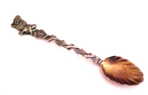 Naragansett Sterling Style Gorham  5 O'Clock Spoon with Fish and Seaweed