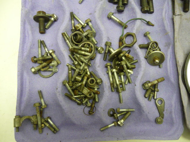 Stainless Steel Screw Set For Honda CX500 Motorcycle - V2A Rust-Proof Fasteners