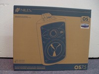 Niles Os7.5 Black Indoor Outdoor Patio All Weather Speakers Pair W/ Brackets Niles Os7.5 Black Indoor Outdoor Patio All Weather Speakers Pair W/ Brackets