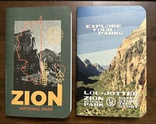 Log + Jotter  Dot Graph Notebook Set Of 2 Zion National Park - Refuge     2022